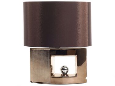 Stolná lampa na nočný stolík hnedá DUERO