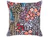 Set of 2 Outdoor Cushions Floral Motif 45 x 45 cm Multicolour CASTELARO_882768