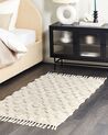 Bavlněný koberec 80 x 150 cm béžový AKSARAY_839210