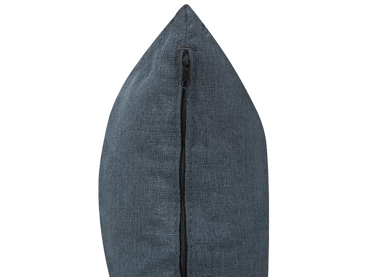 Sofácama de 3 lugares em tecido azul acinzentado LUCAN Beliani.pt