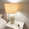 Lámpara de mesa de cerámica beige SALZA_867112