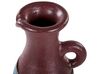 Terracotta Decorative Vase 40 cm Blue and Brown VELIA_850825