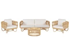 4-istuttava ulkosohvaryhmä rottinki luonnonväri DOLCEDO/LIMNI