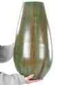Dekovase Terrakotta grün / braun 48 cm AMFISA_850298