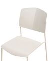 Set of 4 Dining Chairs Beige ASTORIA_868265