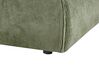 Bed corduroy groen 180 x 200 cm VINAY_880000
