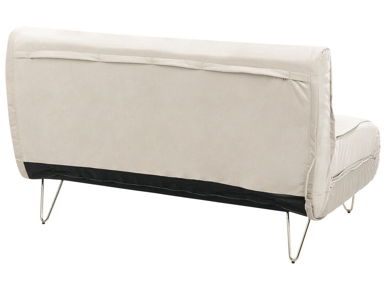 Velvet Sofa Set Beige VESTFOLD Beliani.co.uk