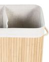Bamboo Basket with Lid Light Wood KANDY_849120