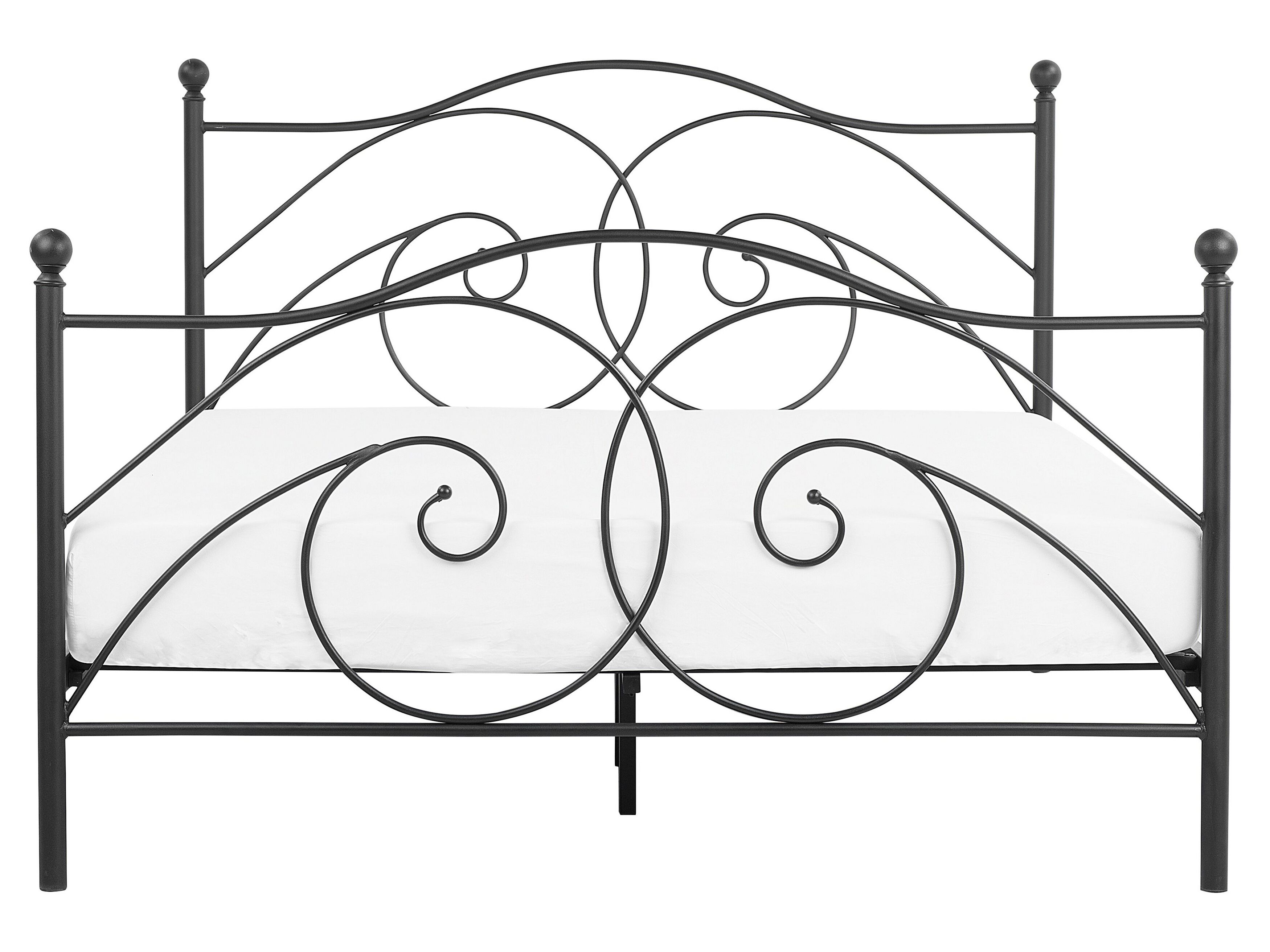 Ensemble complet Boxspring électrique 2 x 80 x 200 cm queen size Gris