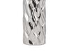 Decoratieve vaas zilver steengoed 45 cm BASSANIA_796321