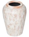 Terracotta Decorative Vase 42 cm Off-White MIRI_893905