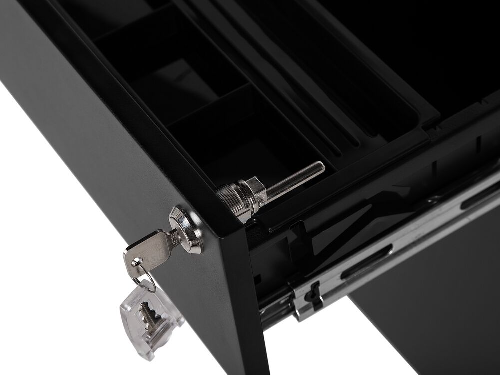 Aktenschrank schwarz POMA | Beliani.cz