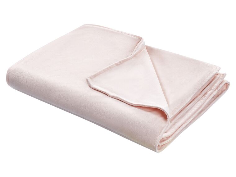 Weighted Blanket Cover 135 x 200 cm Pink RHEA_891618