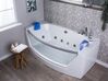 Whirlpool Bath with LED 1750 x 850 mm White FUERTE_857980