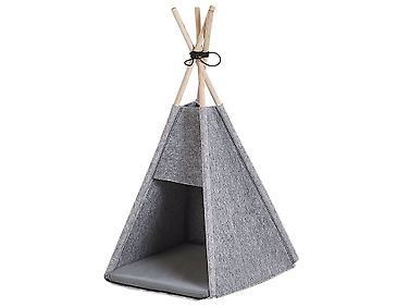 Niche Pour Chat En Feutre - Cabane Douillette Avec Coussin - Pour Étagère 33x33 Cm - ReaVET - 6