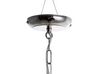 Metal Pendant Lamp Silver VOLTA_691455