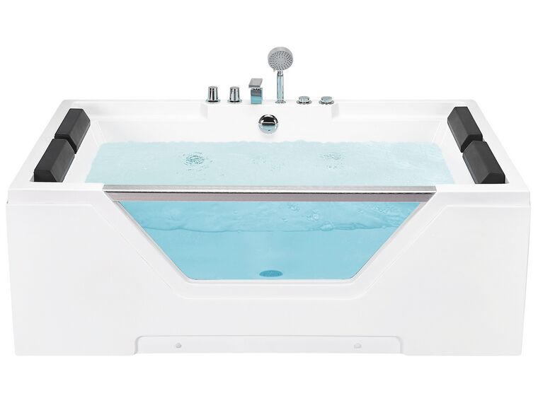 Whirlpool Bath 1700 x 1200 mm White HUARAZ _807763
