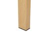 Esstisch Sicherheitsglas / heller Holzfarbton 130 x 80 cm TAVIRA_792981