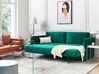 Velvet Sofa Bed with Storage Green EKSJO_848885