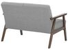 2-Sitzer Sofa grau Retro-Design ASNES_786847