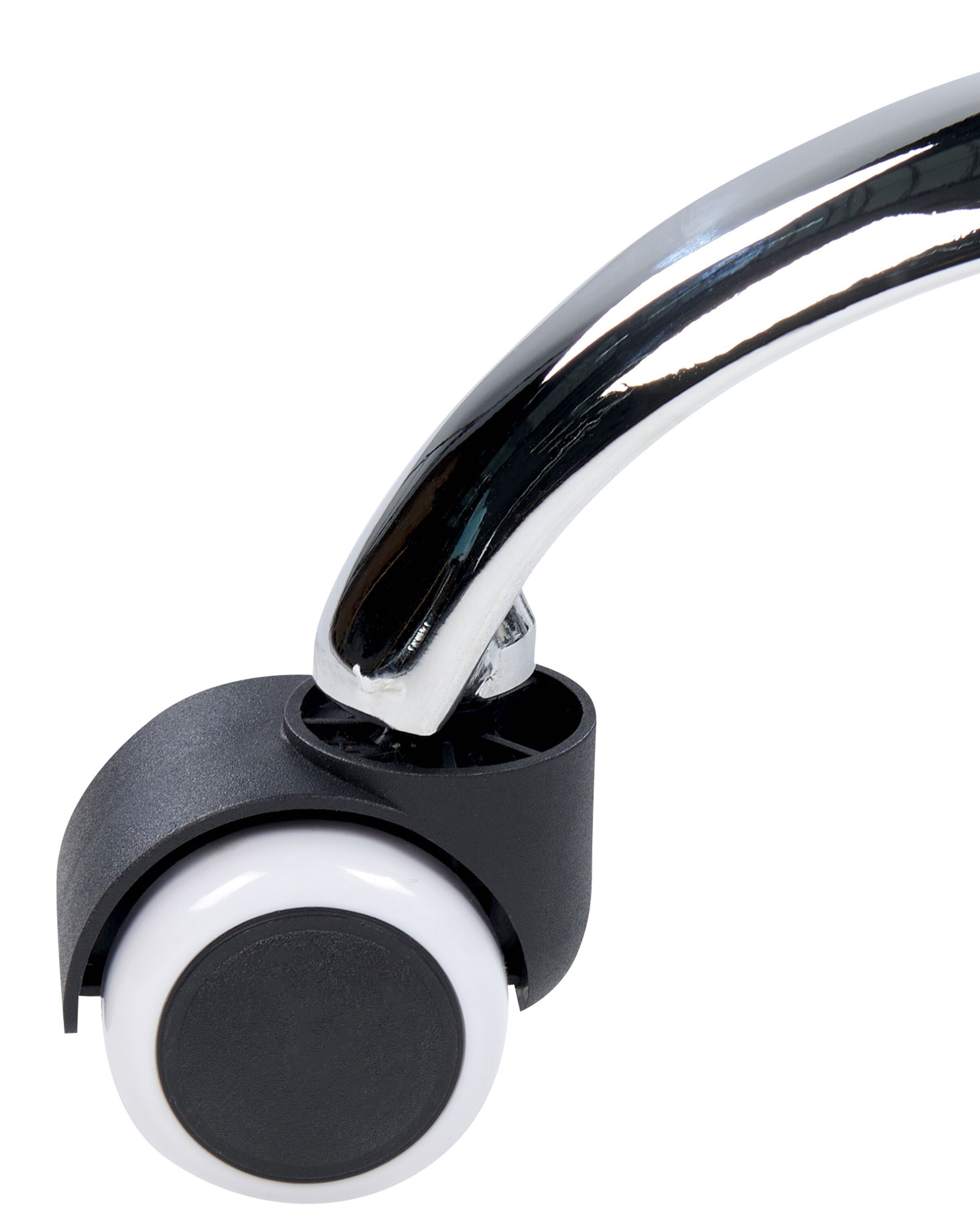 Swivel Faux Leather Office Chair Pink PRINCESS Beliani.co.uk