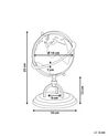 Globus beige Antik Optik mit Kompass 25 cm PIZARRO_785614