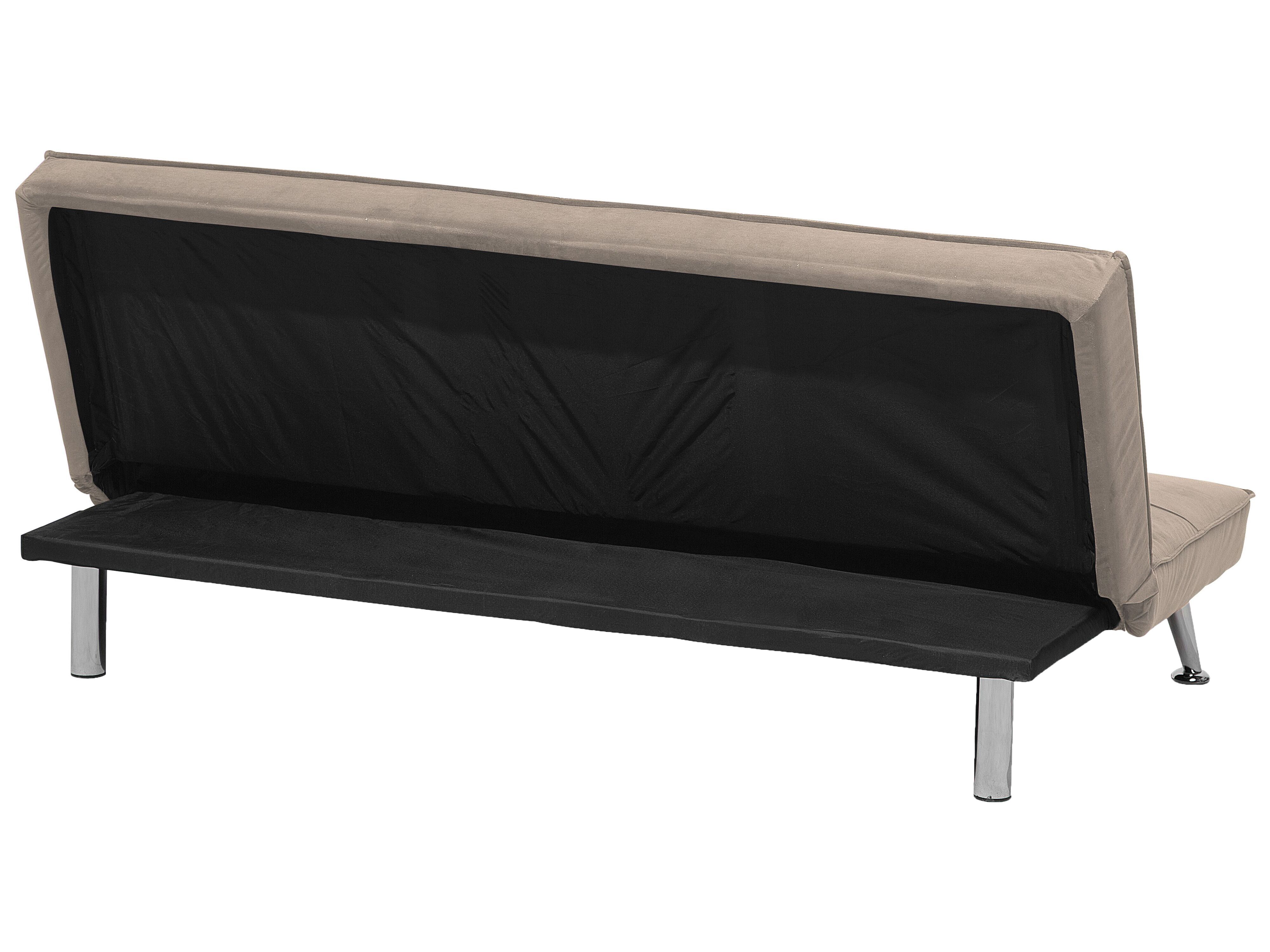 Sofa rozkładana beżowa HASLE