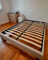 Béžová čalouněná postel 140x200 cm ROANNE_918335