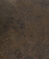 Silla de comedor de piel sintética marrón oscuro/madera clara YORKVILLE_693134