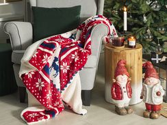 Sinipunainen huopa 150 x 200 cm REKA