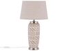 Ceramic Table Lamp Beige TRAISEN_877441