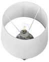 Lámpara de mesa de cerámica gris/blanco 46 cm FAJARDO_844131