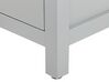 2 Drawer Bedside Table Grey CLIO_826140