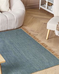 Matto juutti sininen 160 x 230 cm LUNIA Matto juutti sininen 160 x 230 cm LUNIA