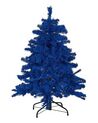 Árvore de Natal azul 120 cm FARNHAM_813175