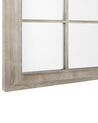 Wandspiegel beige Fensteroptik 77 x 130 cm TREVOL_791725