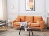 3-Sitzer Sofa Samtstoff orange GAVLE_813729