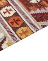 Kelim Teppich Wolle mehrfarbig 200 x 300 cm geometrisches Muster Kurzflor AYGAVAN_859284