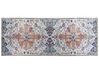 Teppich mehrfarbig orientalisches Muster 80 x 200 cm Kurzflor ENAYAM_831700