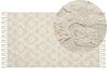 Tapis en coton 80 x 150 cm beige AKSARAY_839210