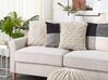 Set of 2 Cotton Macrame Cushions 45 x 45 cm Light Beige GOREME_768981