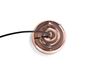Metal Pendant Lamp Copper and Black MONTE_673755