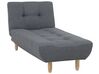 Fabric Chaise Lounge Grey ALSTEN_806877