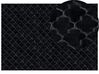 Kunstfellteppich Kaninchen schwarz 160 x 230 cm Shaggy GHARO_858630