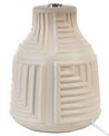 Lampa stołowa ceramiczna beżowa OZAMA_842994