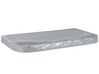 Idromassaggio da esterno LED in acrilico grigio argento e nero 210 x 210 cm TULAROSA_818594