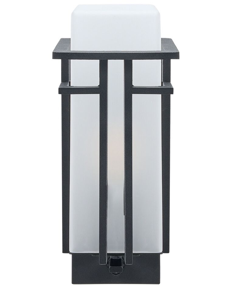 Outdoor Wall Light with Motion Sensor Black COWIE_870420