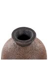 Vase décoratif en terre cuite 30 cm marron et noir AULIDA_850393