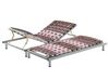 Set of 2 EU Single Size Adjustable Bed Frames STAR_762104