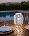 Lanterne marocaine de chevet blanche SOMES_691601